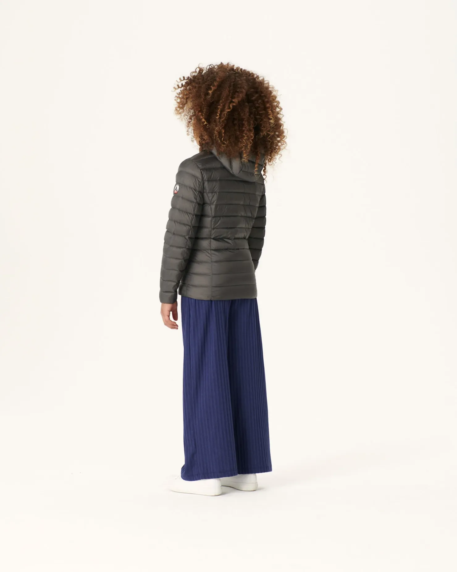 JOTT Children'S Anthracite Carla Lightweight Hooded Down Jacket 504 Anthracite Cheap