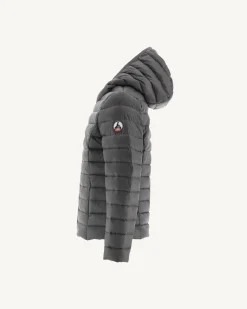 JOTT Children'S Anthracite Carla Lightweight Hooded Down Jacket 504 Anthracite Cheap