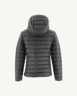 JOTT Children'S Anthracite Carla Lightweight Hooded Down Jacket 504 Anthracite Cheap
