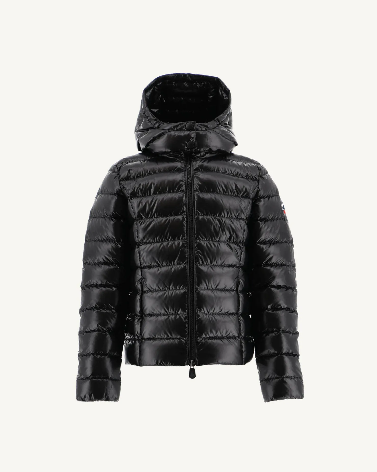 JOTT Children'S Grand Froid Black Opal Lacquered Hooded Down Jacket 999 Black Discount