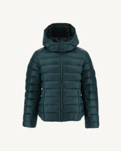 JOTT Children'S Hooded Down Jacket Grand Cold Dark Green Gold 203 Dark Green Shop