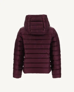 JOTT Children'S Hooded Down Jacket Grand Cold Aubergine Opale 461 Eggplant Online