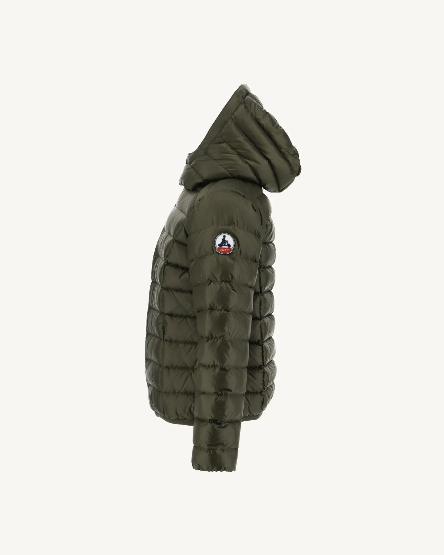 JOTT Children'S Hooded Down Jacket Grand Cold Army Gold 255 Army New