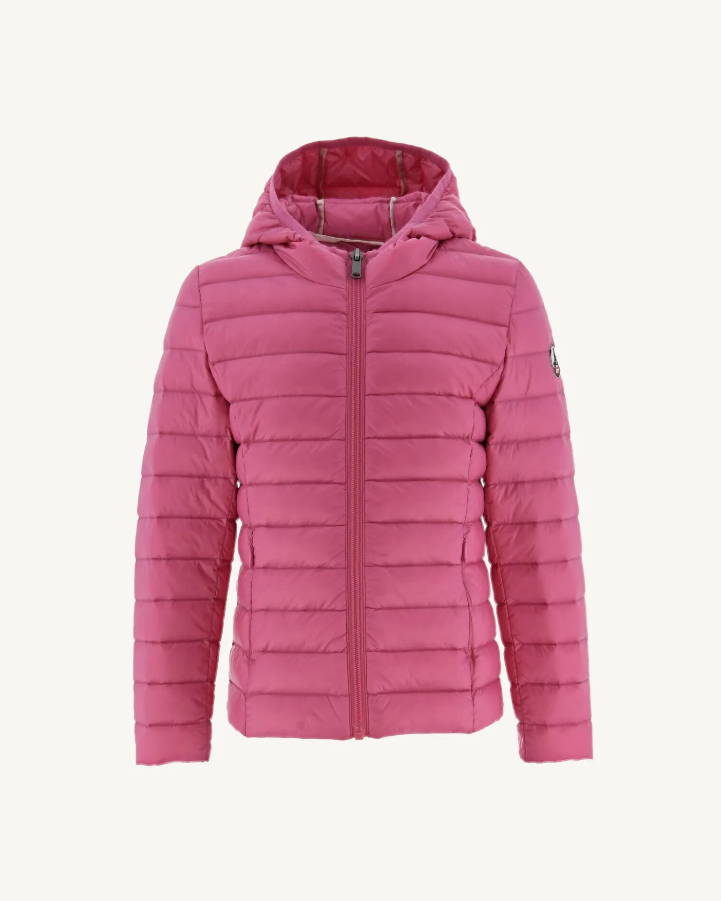 JOTT Children'S Light Hooded Down Jacket Intense Pink Carla 457 Wild Pink Cheap