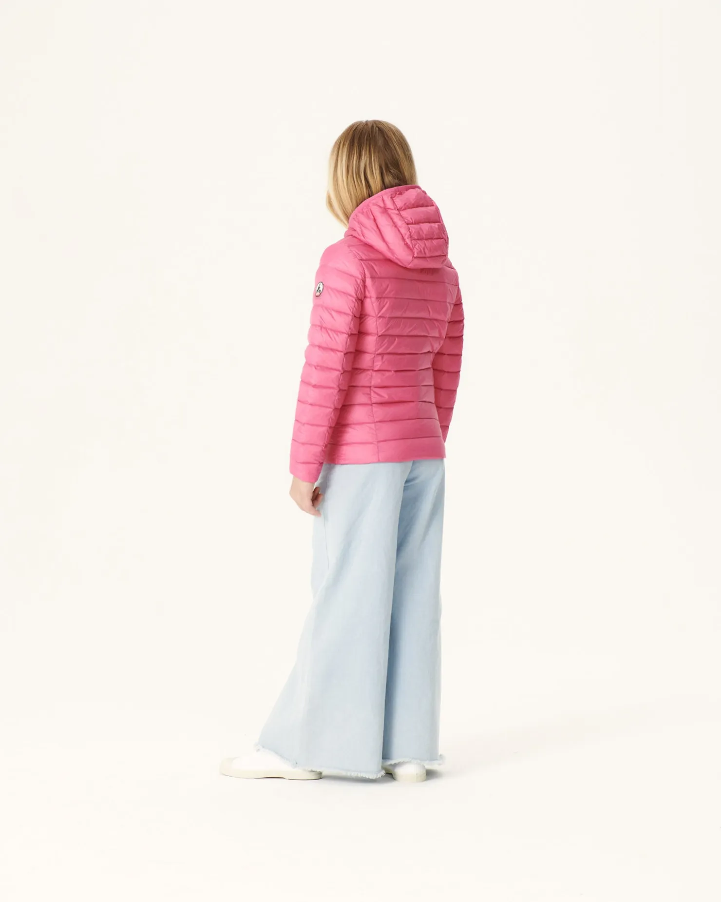 JOTT Children'S Light Hooded Down Jacket Intense Pink Carla 457 Wild Pink Cheap