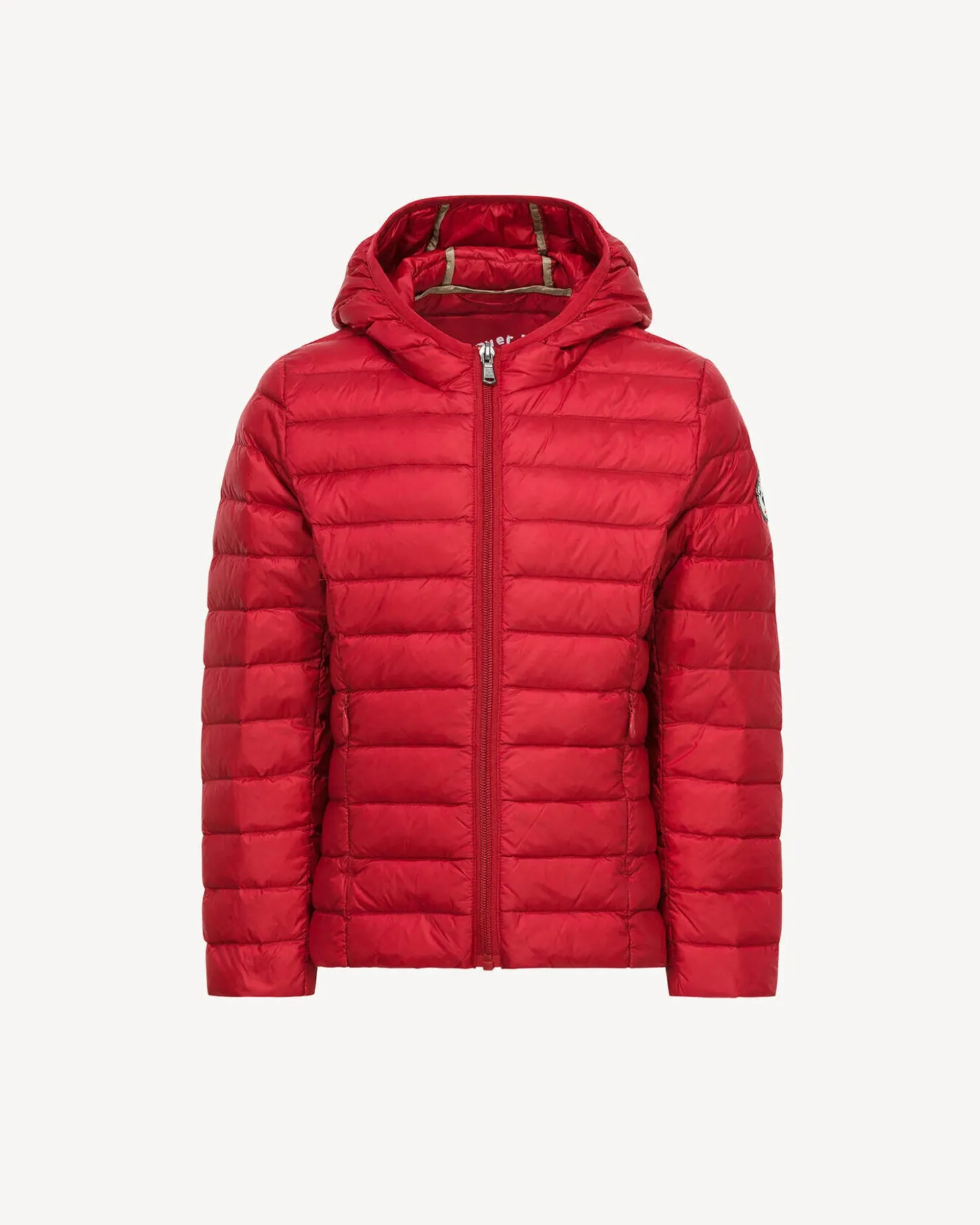 JOTT Children'S Light Hooded Down Jacket Rouge Carla 300 Red Cheap