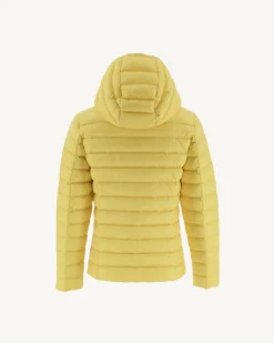 JOTT Children'S Lightweight Hooded Down Jacket Light Yellow Carla 627 Soft Yellow Store