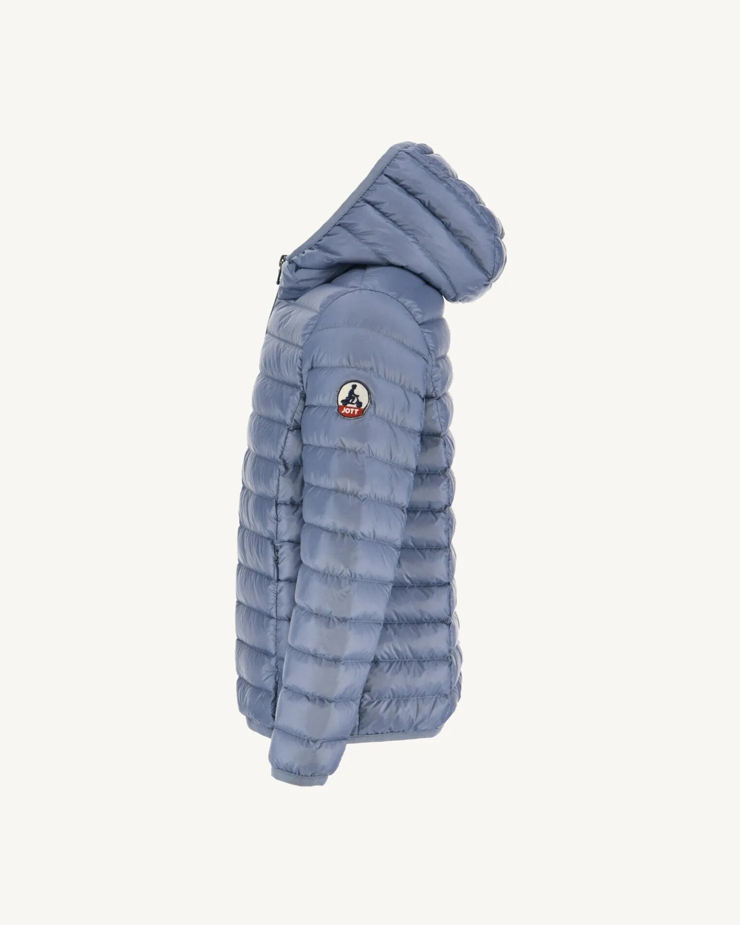 JOTT Children'S Lightweight Hooded Down Jacket Washed Blue Hugo 182 Faded Blue Flash Sale