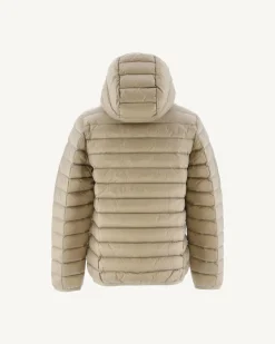JOTT Children'S Lightweight Hooded Down Jacket Beige Hugo 804 Beige New