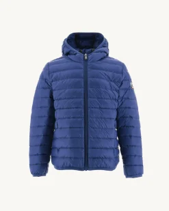 JOTT Children'S Lightweight Hooded Down Jacket Dark Denim Hugo 195 Dark Denim Cheap