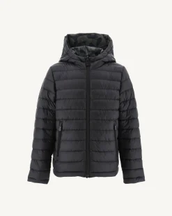 JOTT Children'S Reversible Hooded Puffer Jacket Military Print/Black Zurich 278 Military Print/Black Sale