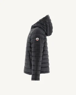 JOTT Children'S Reversible Hooded Puffer Jacket Military Print/Black Zurich 278 Military Print/Black Sale