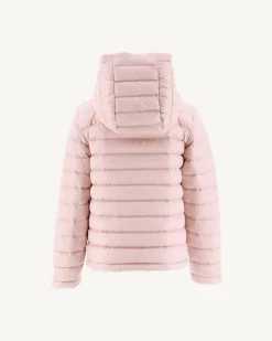 JOTT Children'S Reversible Hooded Down Jacket Black/Pale Pink Zurich 964 Black/Pale Pink Best