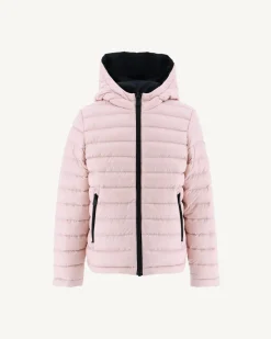 JOTT Children'S Reversible Hooded Down Jacket Black/Pale Pink Zurich 964 Black/Pale Pink Best