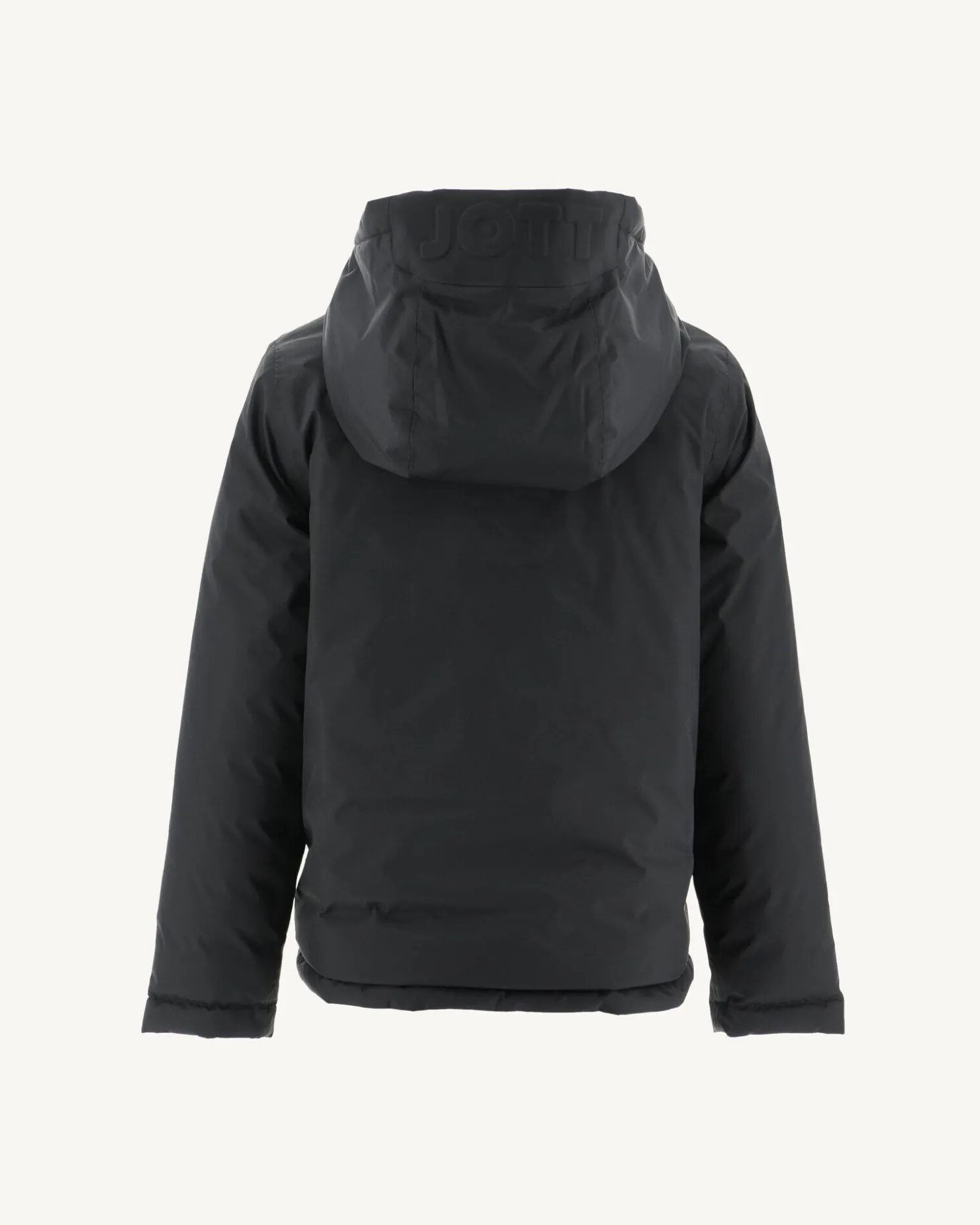 JOTT Children'S Reversible Hooded Down Jacket Black/Beige Zurich 988 Black/Beige Sale