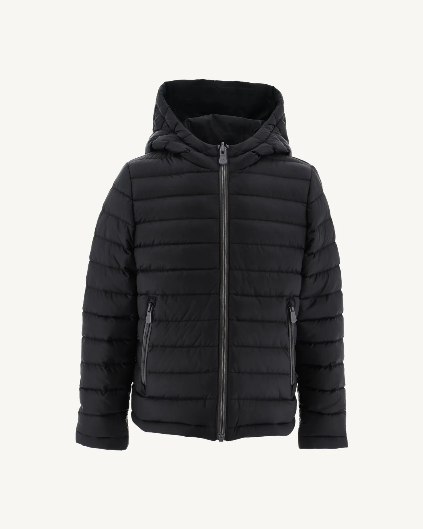 JOTT Children'S Reversible Hooded Down Jacket Black Zurich 999 Black Cheap