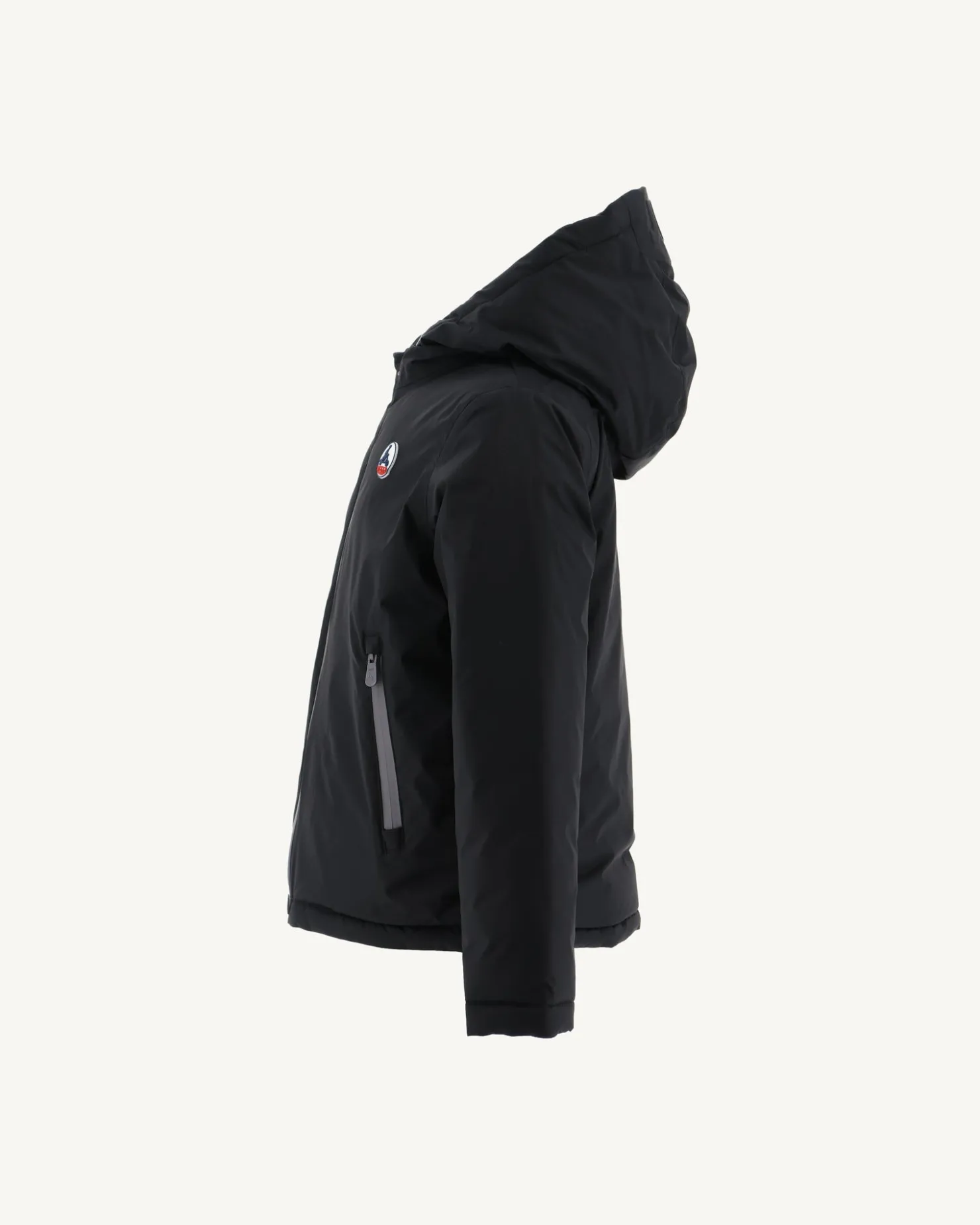 JOTT Children'S Reversible Hooded Down Jacket Black Zurich 999 Black Cheap