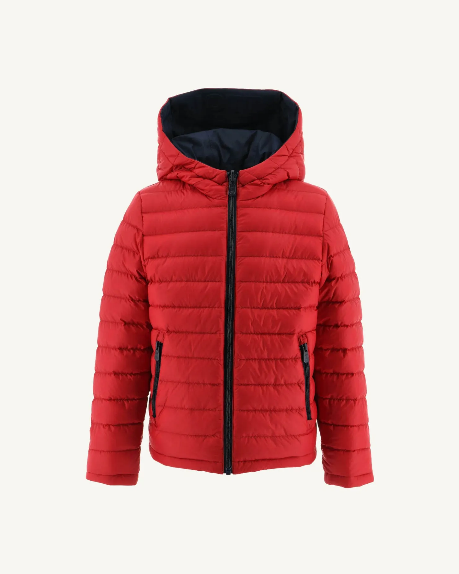 JOTT Children'S Reversible Hooded Down Jacket Navy/Red Zurich 189 Navy/Red Store