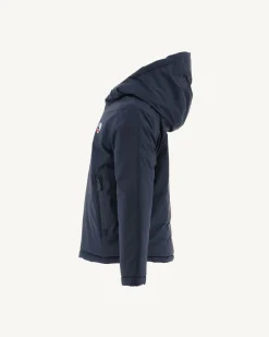 JOTT Children'S Reversible Hooded Down Jacket Navy Zurich 104 Marine Online