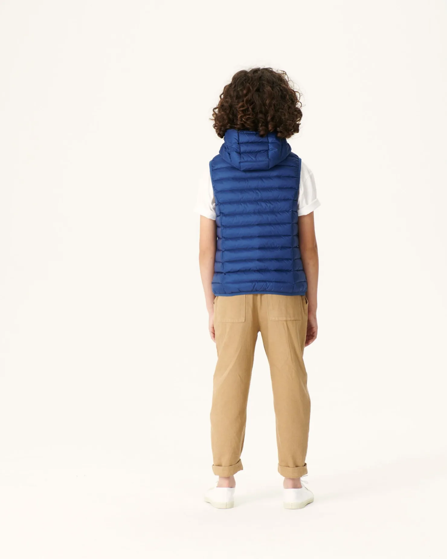 JOTT Children'S Sleeveless Down Jacket Dark Denim Djam 195 Dark Denim Fashion