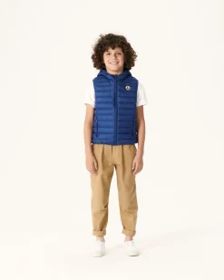 JOTT Children'S Sleeveless Down Jacket Dark Denim Djam 195 Dark Denim Fashion