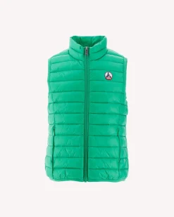JOTT Children'S Sleeveless Down Jacket Green Zoe 243 Poppy Green Discount