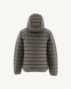 JOTT Child'S Lightweight Hooded Down Jacket Taupe Hugo 808 Mole Clearance