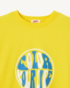 JOTT Citron Leo Organic Cotton T-Shirt 631 Lemon Best