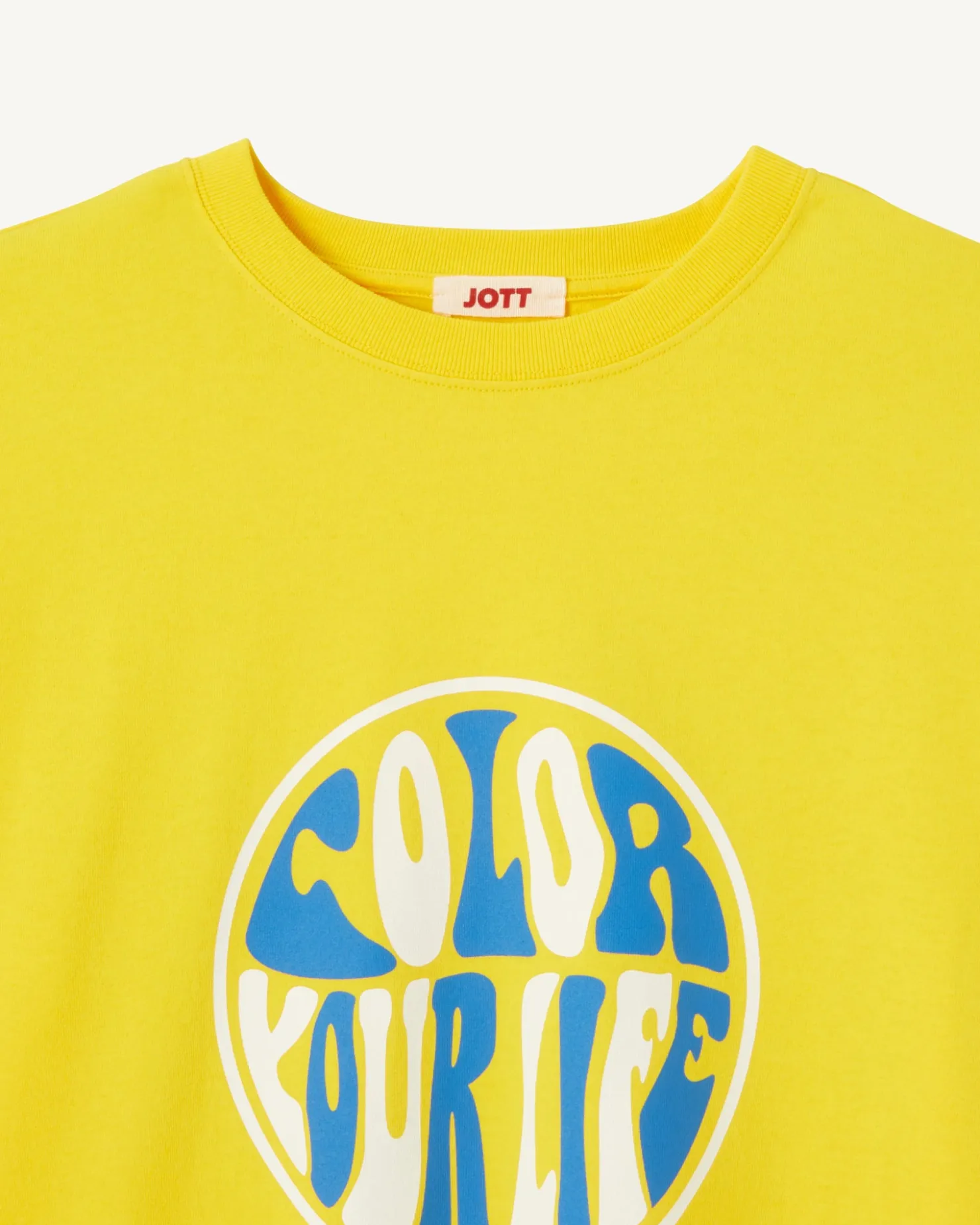 JOTT Citron Leo Organic Cotton T-Shirt 631 Lemon Best