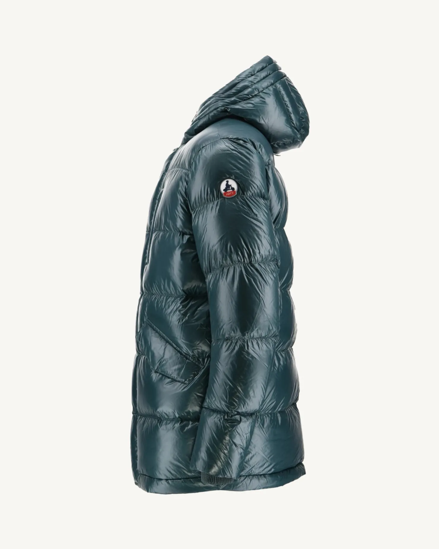 JOTT Claus Hooded Puffer Jacket Dark Green 203 Vert Fonce Store