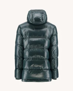 JOTT Claus Hooded Puffer Jacket Dark Green 203 Vert Fonce Store