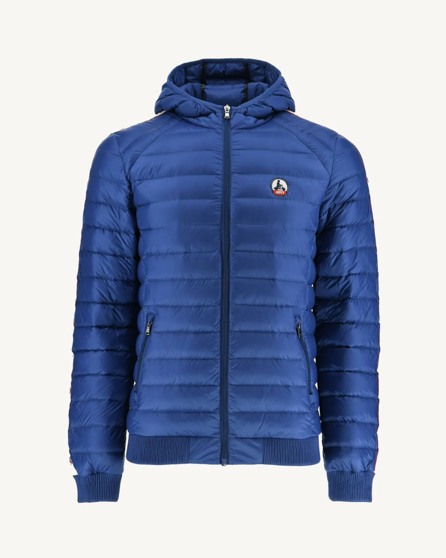 JOTT Dark Denim Colin Hooded Puffer Jacket 195 Dark-Denim Best Sale