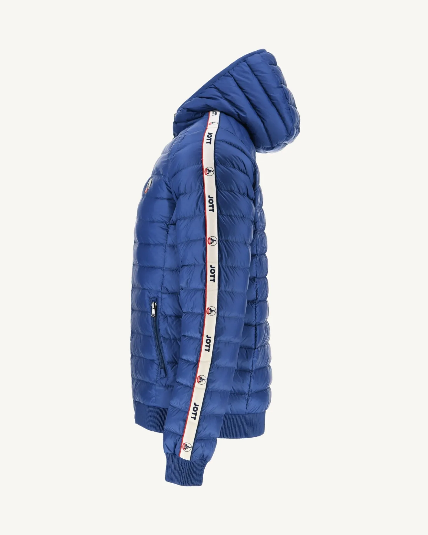 JOTT Dark Denim Colin Hooded Puffer Jacket 195 Dark-Denim Best Sale