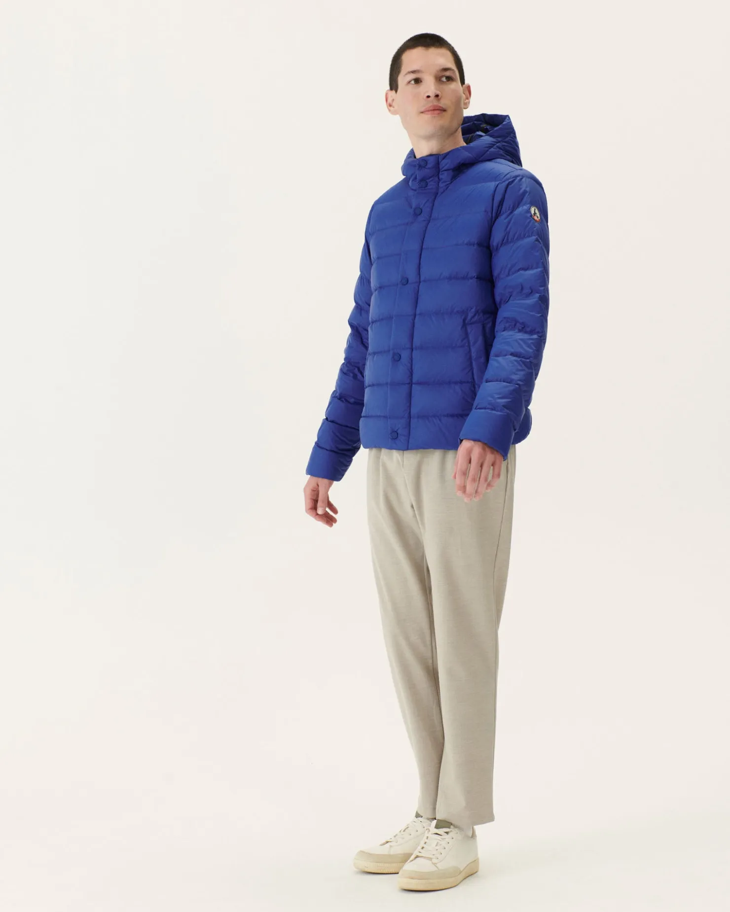 JOTT Dark Denim Jorge Hooded Puffer Jacket 195 Dark Denim Best