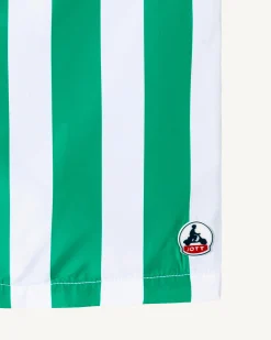 JOTT Deauville Green/White Stripe Swim Shorts 2431 Stripe Poppy Green/White Shop