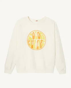 JOTT Ecru Camino Organic Cotton Sweatshirt 895 Off-White Cheap