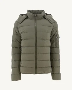 JOTT Extreme Cold Army Adrien Hooded Down Jacket 255 Army New