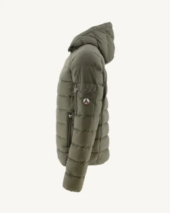 JOTT Extreme Cold Army Adrien Hooded Down Jacket 255 Army New