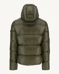 JOTT Extreme Cold Army Java Hooded Down Jacket 255 Army Best