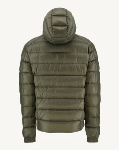 JOTT Extreme Cold Army Nat Hooded Down Jacket 255 Army Best Sale