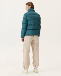 JOTT Extreme Cold Down Jacket Denim Blue Cadiz 140 Blue Jeans Discount