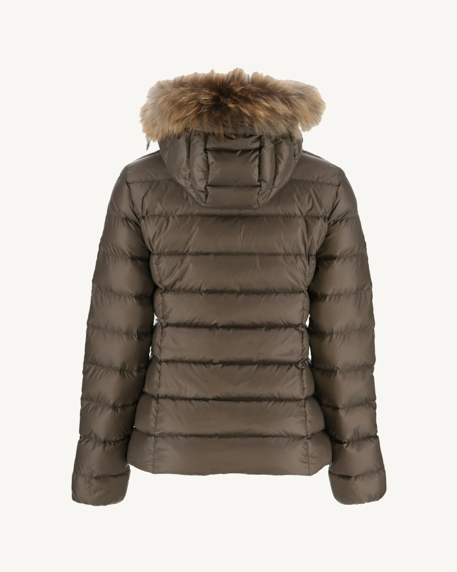 JOTT Extreme Cold Hooded Down Jacket Taupe Luxe 808 Mole Outlet
