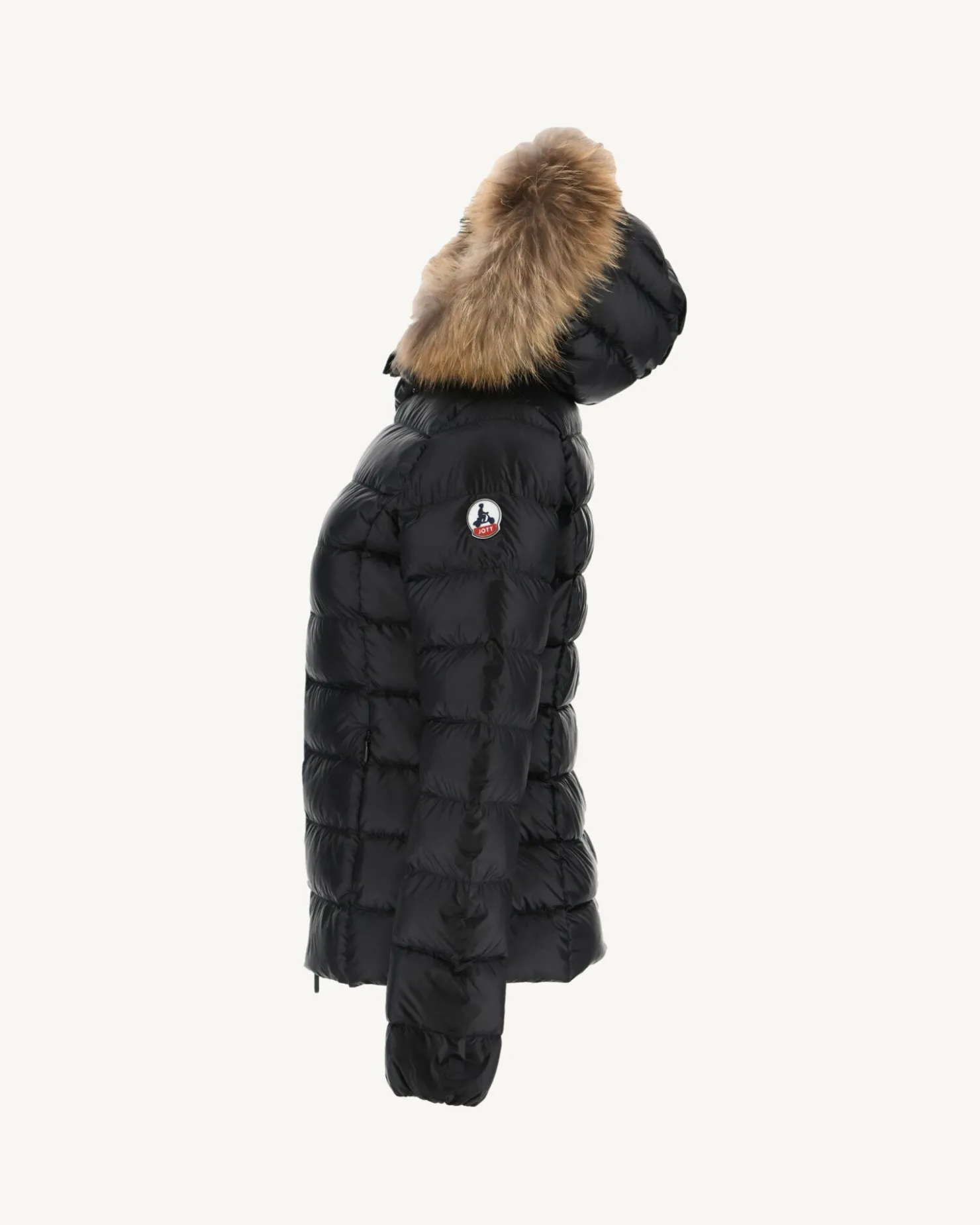 JOTT Extreme Cold Hooded Down Jacket Black Luxury 999 Black Hot