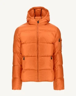 JOTT Extreme Cold Hooded Down Jacket Orange Java 727 Orange Best