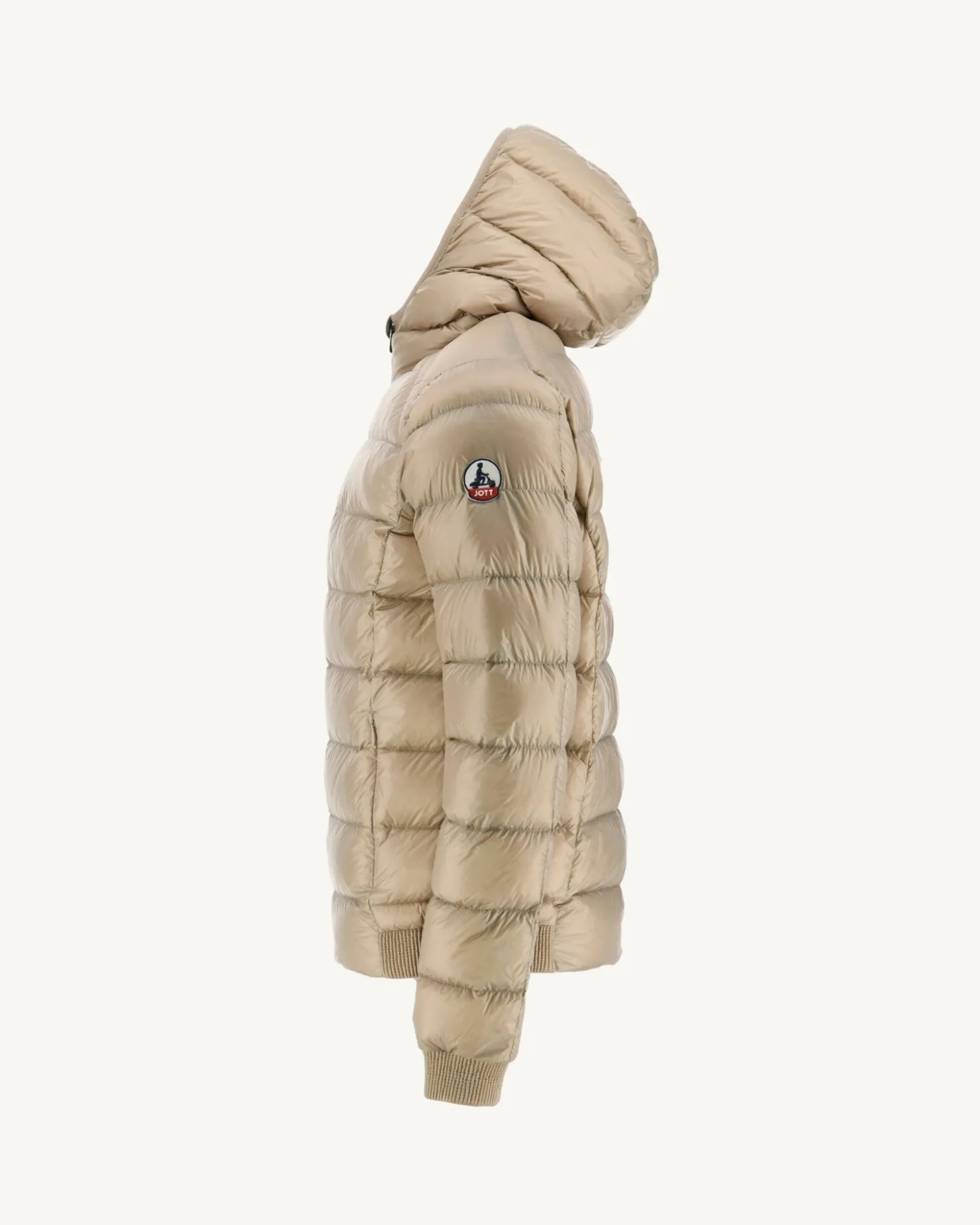 JOTT Extreme Cold Hooded Down Jacket Beige Nat 804 Beige Hot