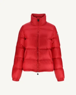 JOTT Extreme Cold Quilted Down Jacket Cardiff Red 300 Red New