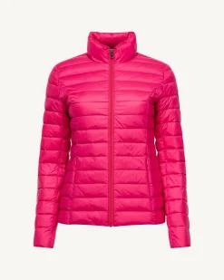 JOTT Fushia Cha Lightweight Down Jacket 408 Fushia Discount