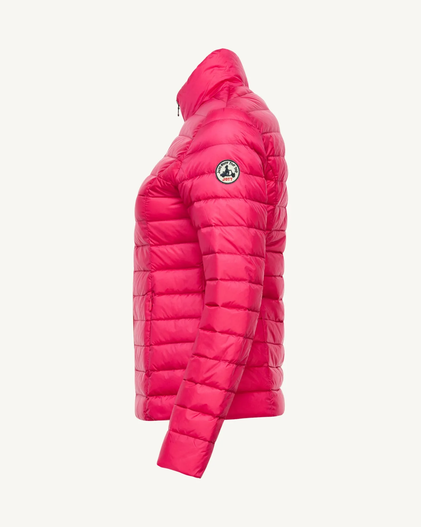 JOTT Fushia Cha Lightweight Down Jacket 408 Fushia Discount