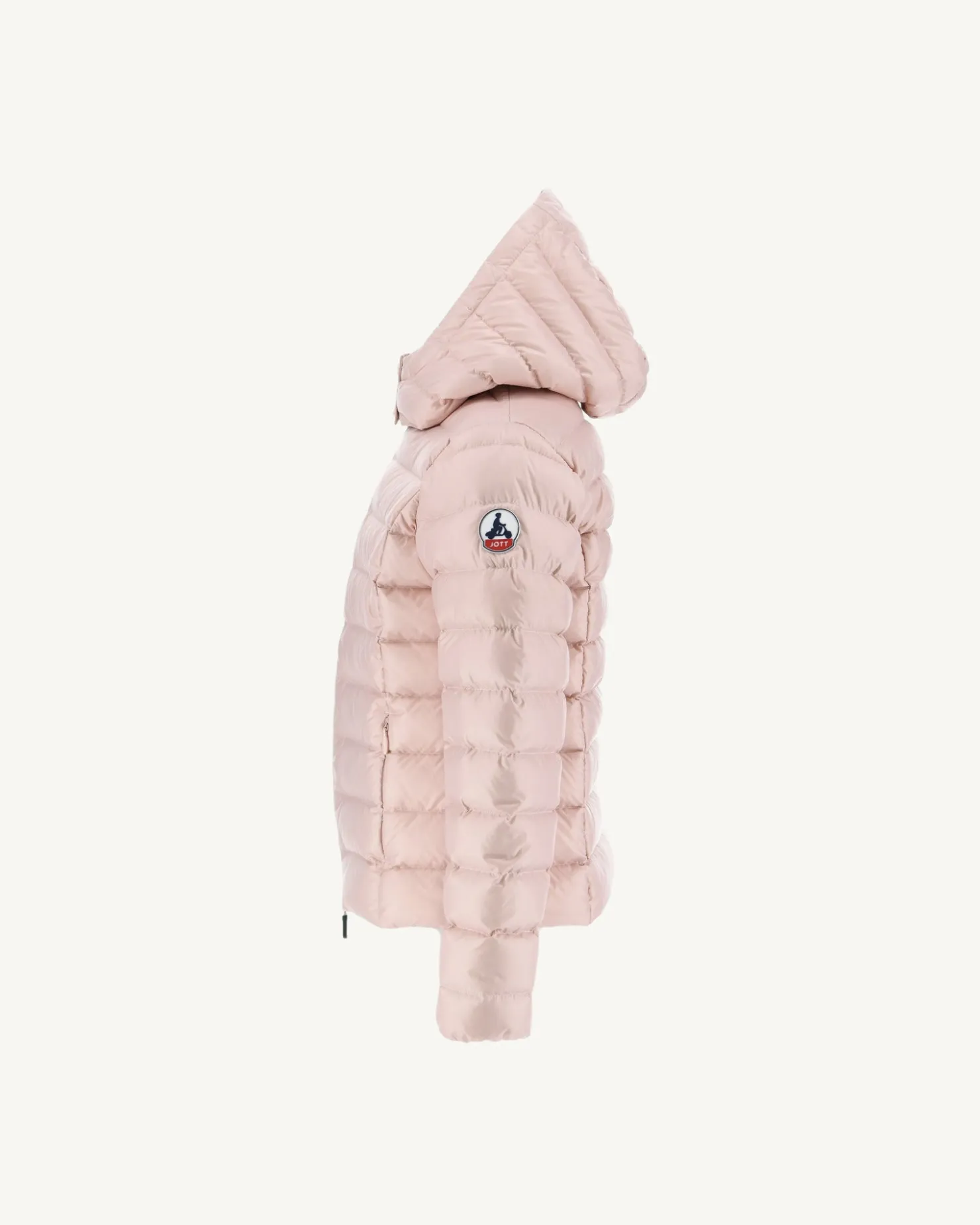 JOTT Grand Cold Children'S Hooded Down Jacket Pale Pink Opal 471 Pale Pink Best Sale
