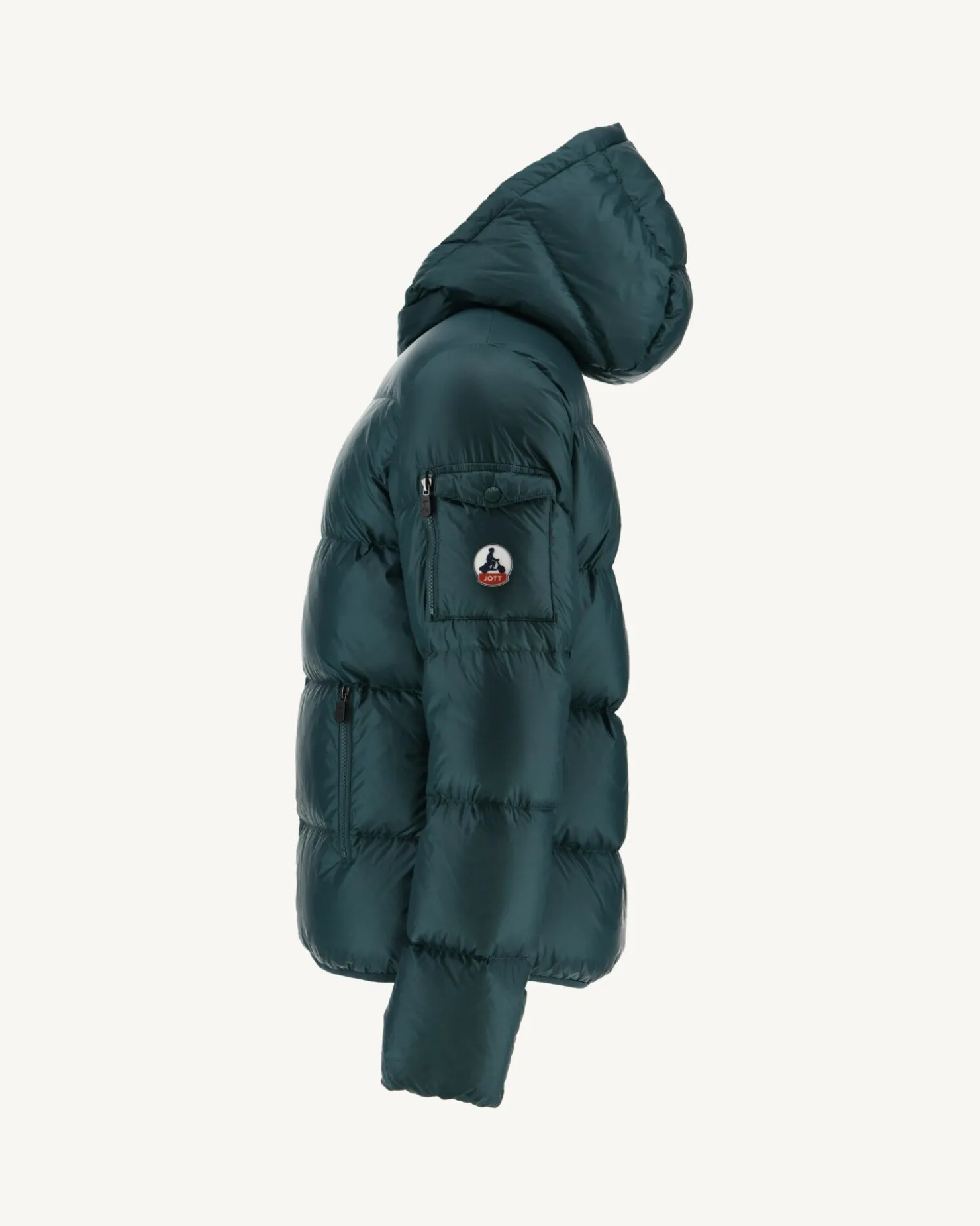 JOTT Great Cold Hooded Down Jacket Dark Green Java 203 Dark Green Best Sale